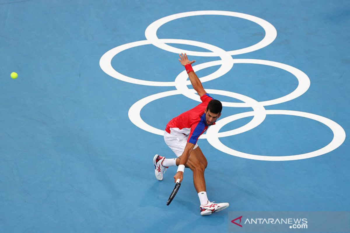 Djokovic lewati Nishikori  melaju ke semifinal Olimpiade