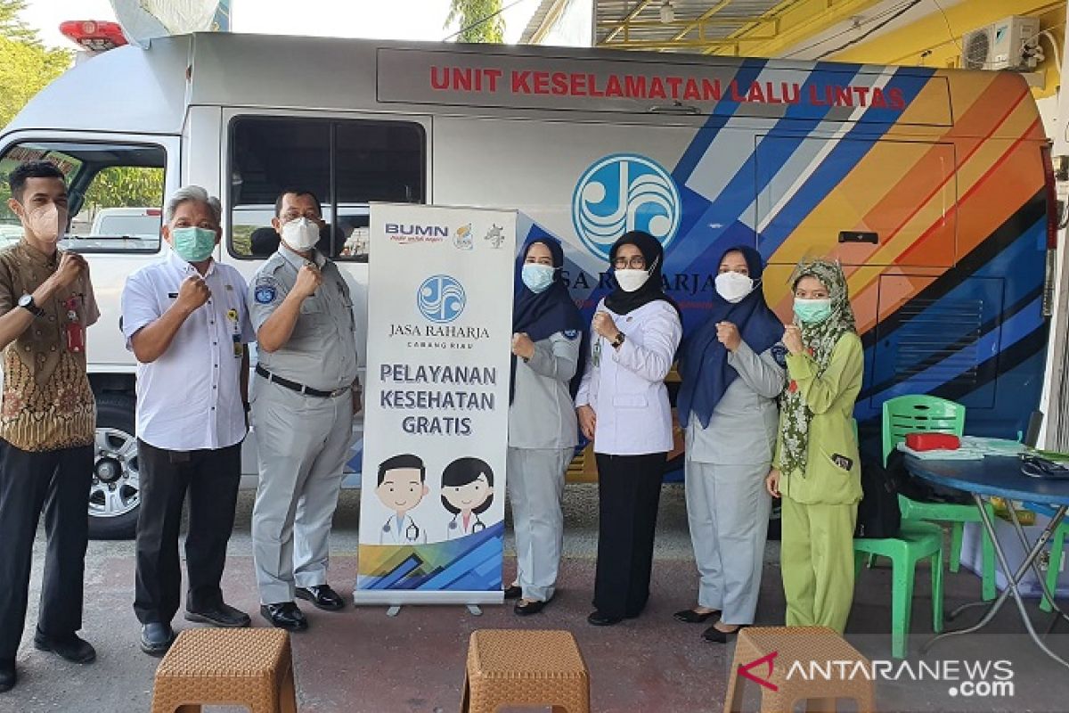 Jasa Raharja Riau berikan layanan tes antigen gratis di Samsat Panam
