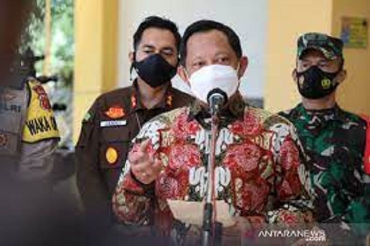 Mendagri Tito terbitkan tiga instruksi perpanjangan PPKM level 4