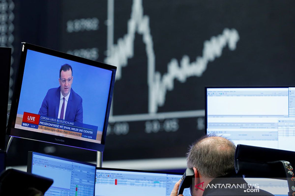 Saham Jerman ditutup lebih tinggi