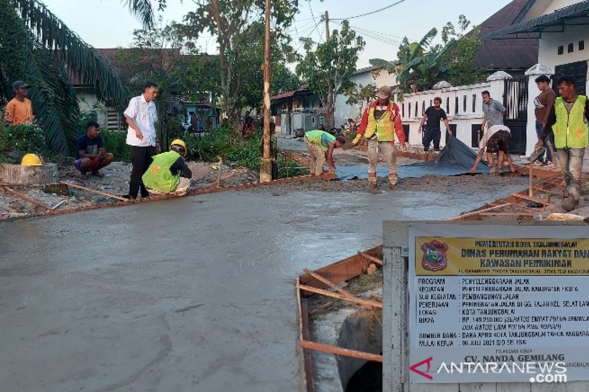 Warga apresiasi pembangunan Gang Fajar di Tanjungbalai