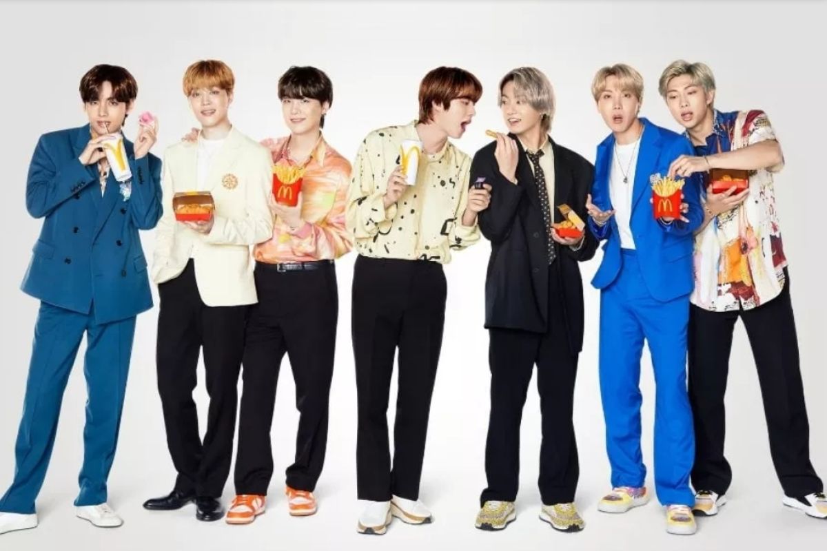 BTS berhasil dongkrak penjualan McD di seluruh dunia