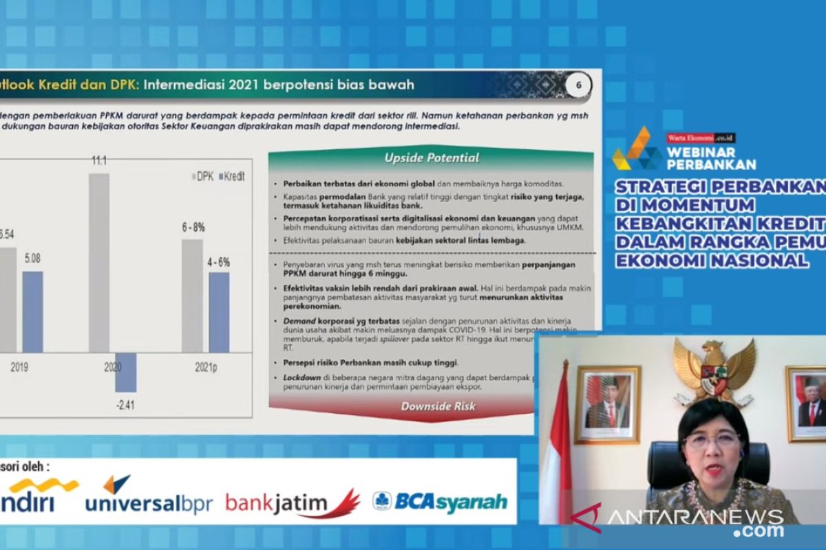 BI paparkan empat hal yang bisa mengakselerasi pertumbuhan kredit 2021