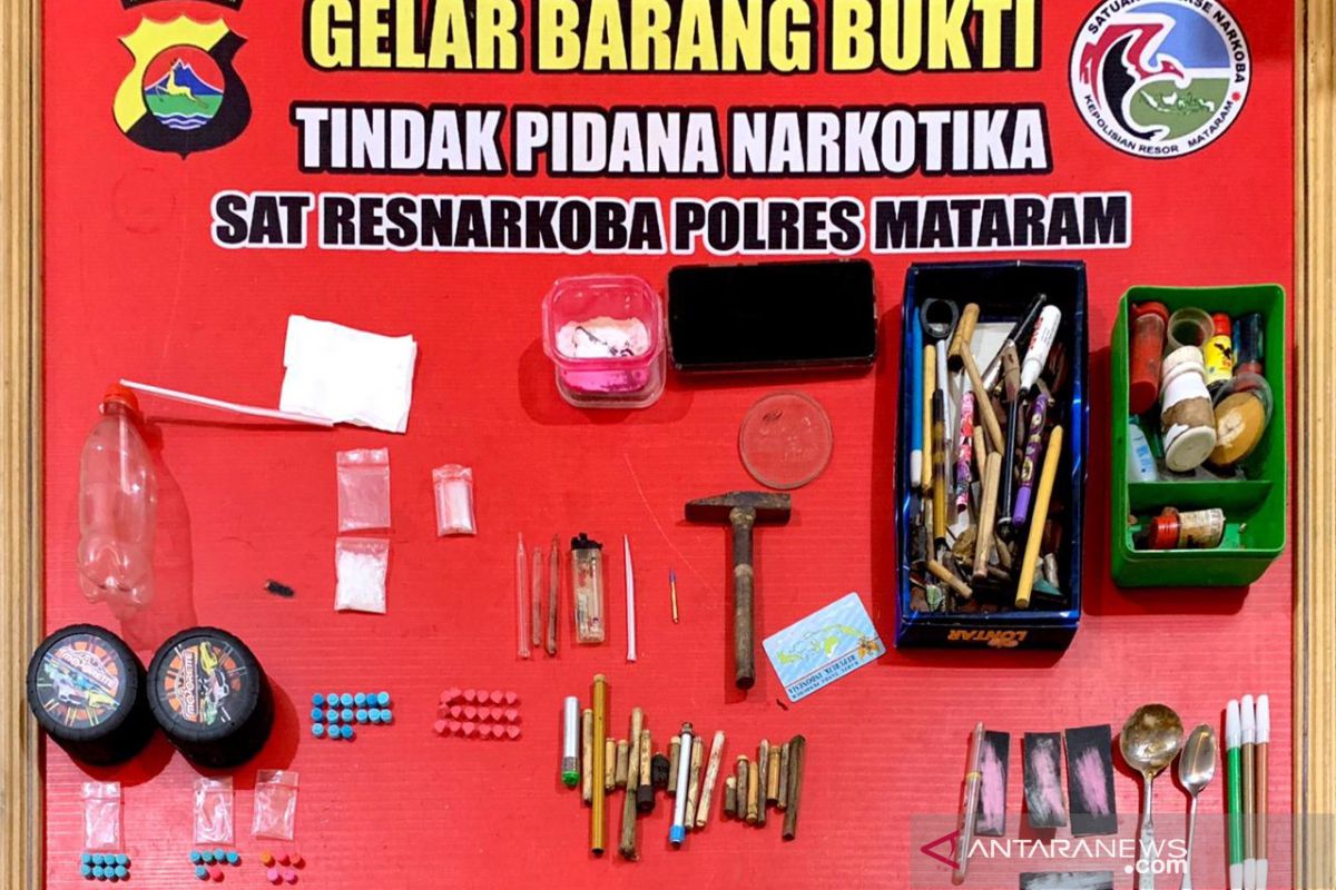 Duh! produksi ekstasi rumahan di Kota Mataram berhasil dibongkar