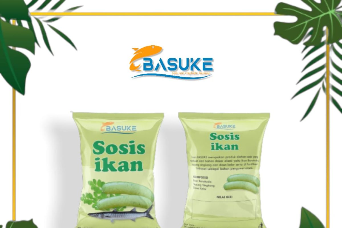 BASUKE, sosis buatan mahasiswa dari ikan barakuda dan daun kelor