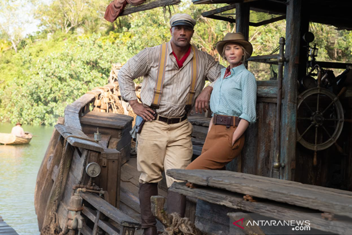 Kesan Emily Blunt hingga Dwayne Johnson adu peran di "Jungle Cruise"