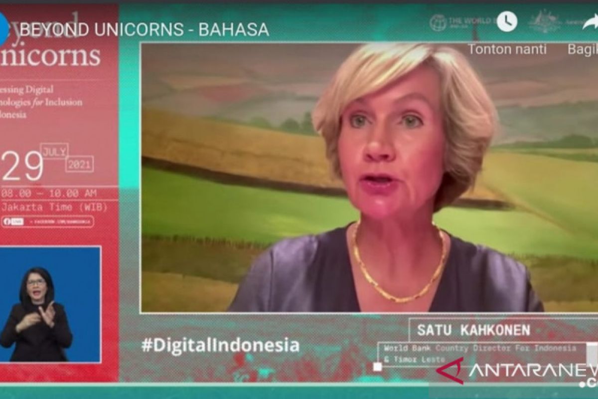 Bank Dunia: Digitalisasi menjadi harapan Indonesia di tengah pandemi COVID-19