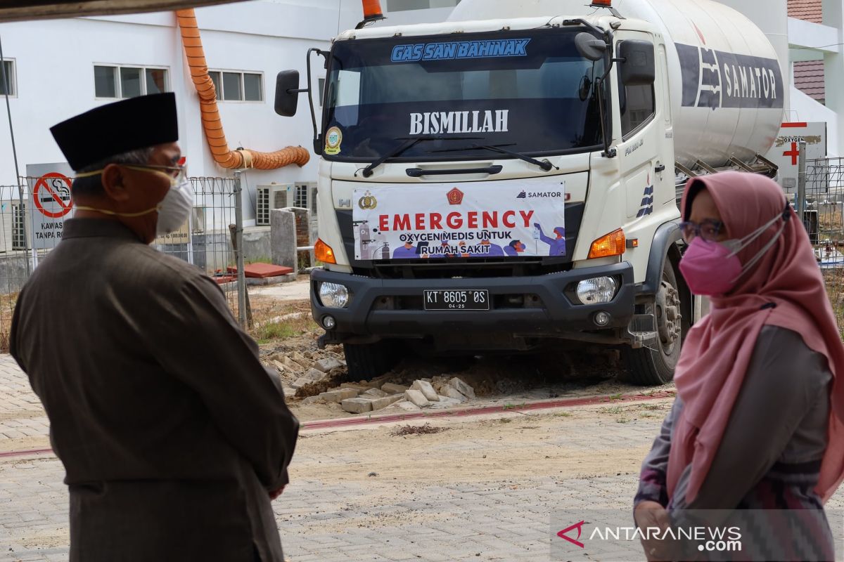 Ketersediaan oksigen di RSUD Kandangan cukup dan pasien tidak perlu khawatir