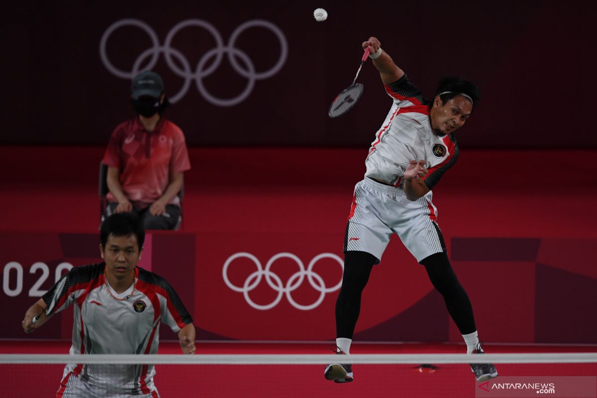 Ahsan/Hendra melaju ke semifinal All England