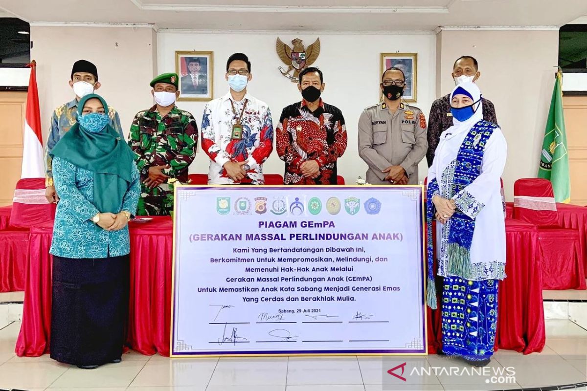 Sabang raih enam penghargaan pada peringatan Hari Anak Nasional