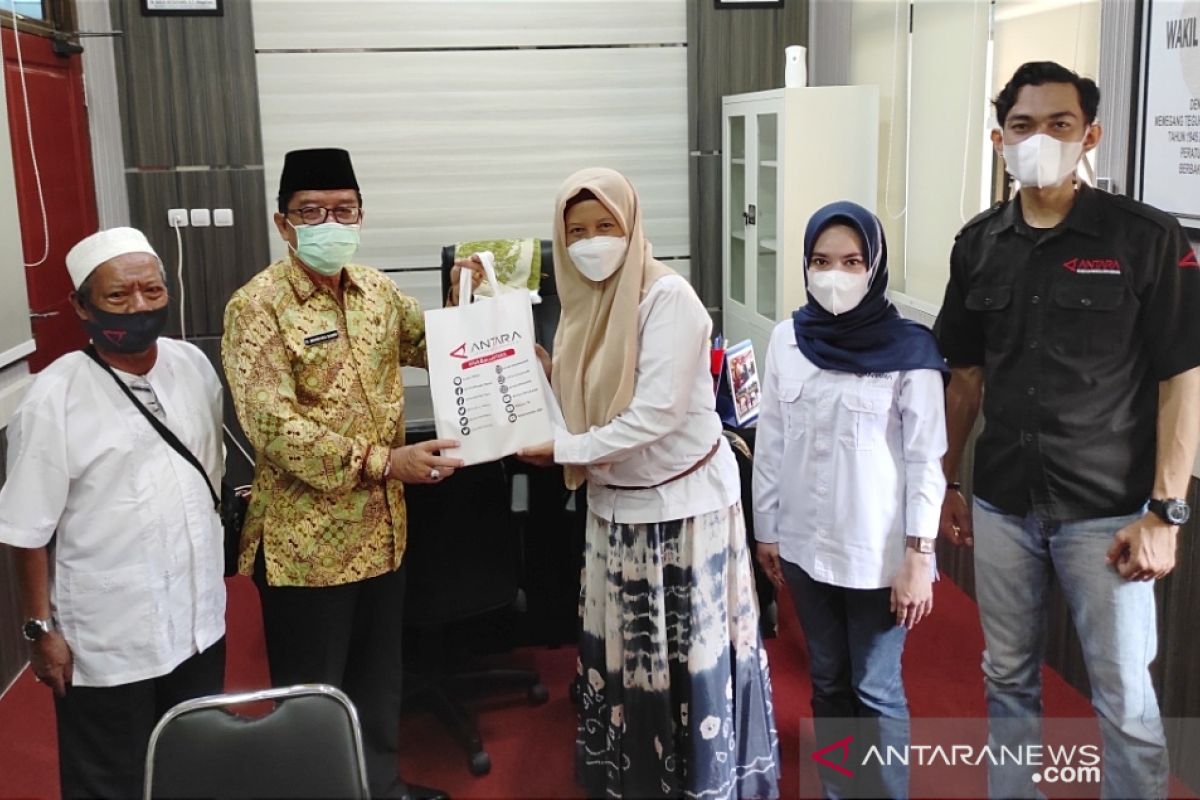 Kunjungi Wabup HST, ANTARA perkuat kemitraan