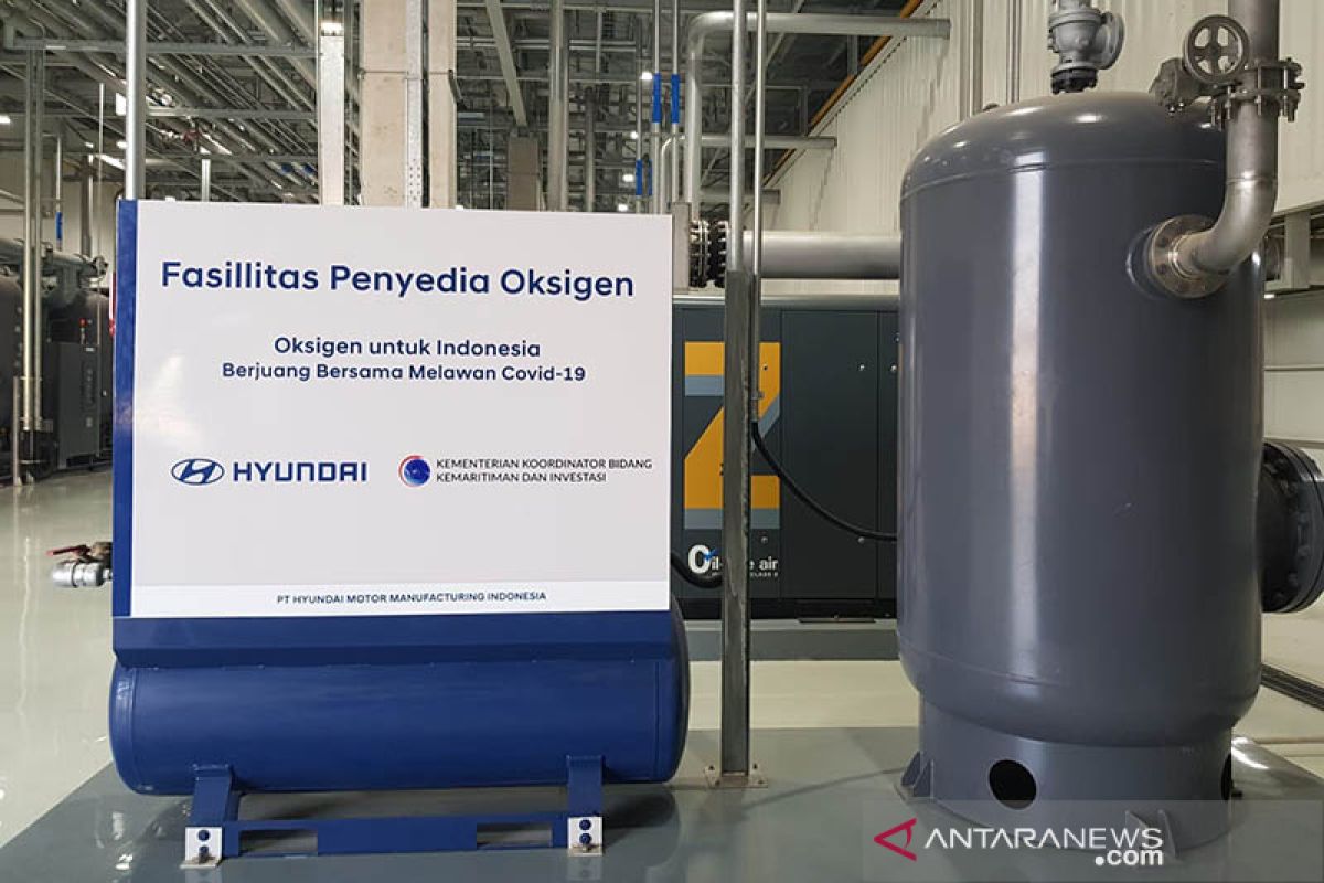 Luhut apresiasi Hyundai bangun fasilitas produksi oksigen di Indonesia