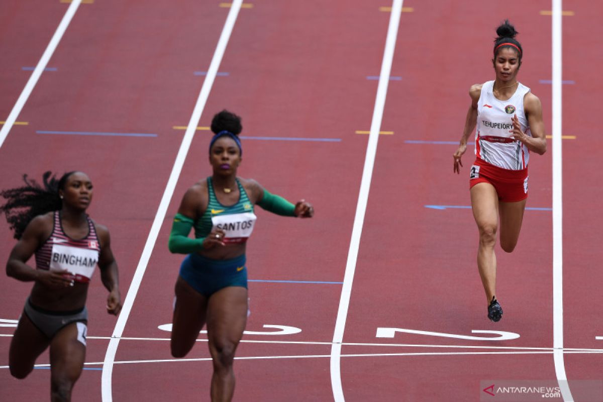 Sprinter putri Alvin Tehupeiory petik pengalaman berharga di Olimpiade Tokyo