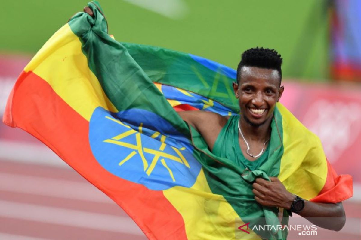 Pelari Ethiopia Barega menangi 10.000m putra Olimpiade Tokyo