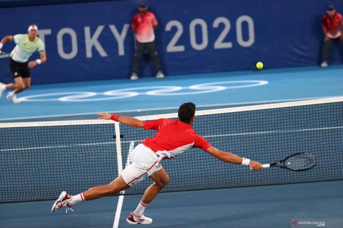 Zverev akhiri asa Golden Slam Djokovic di Olimpiade Tokyo