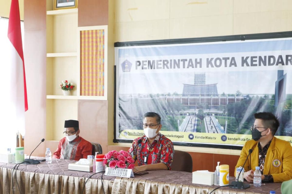 Wali Kota Ajak Ikatan Pemuda Muhammadiyah Kendari Manfaatkan Waktu Gali Potensi Kader