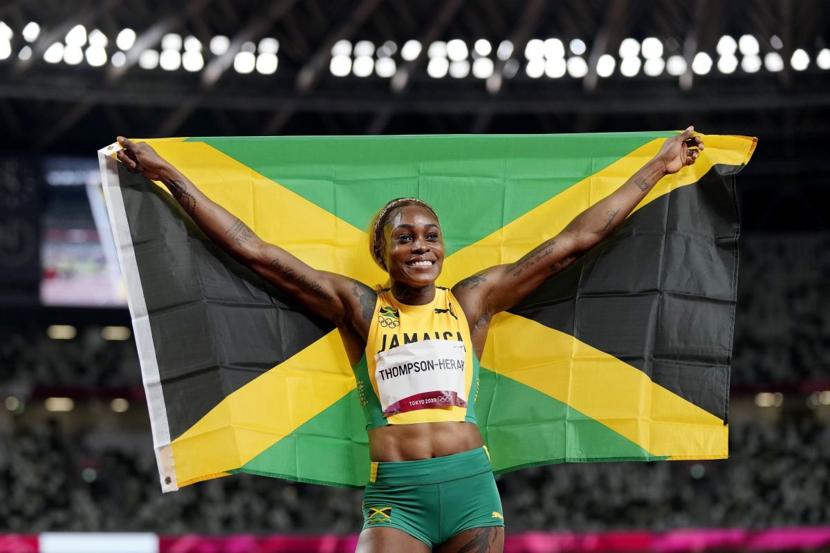 Olimpiade Tokyo, Jamaika sapu medali 100m putri, Thompson-Herah dekati rekor Flo Jo