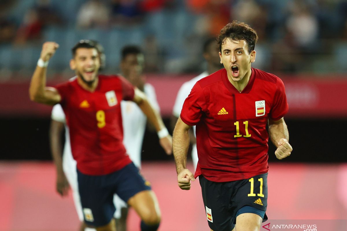 Spanyol ke semifinal Olimpiade Tokyo 2020 usai gasak Pantai Gading 5-2