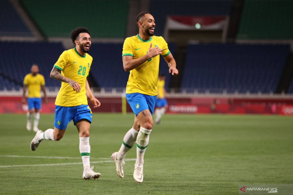 Brazil lolos ke semifinal setelah menang tipis 1-0 atas Mesir