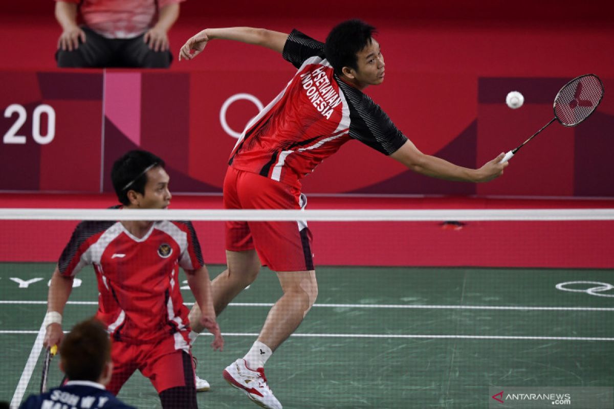 Hendra/Ahsan lalui babak pertama All England dengan rubber game