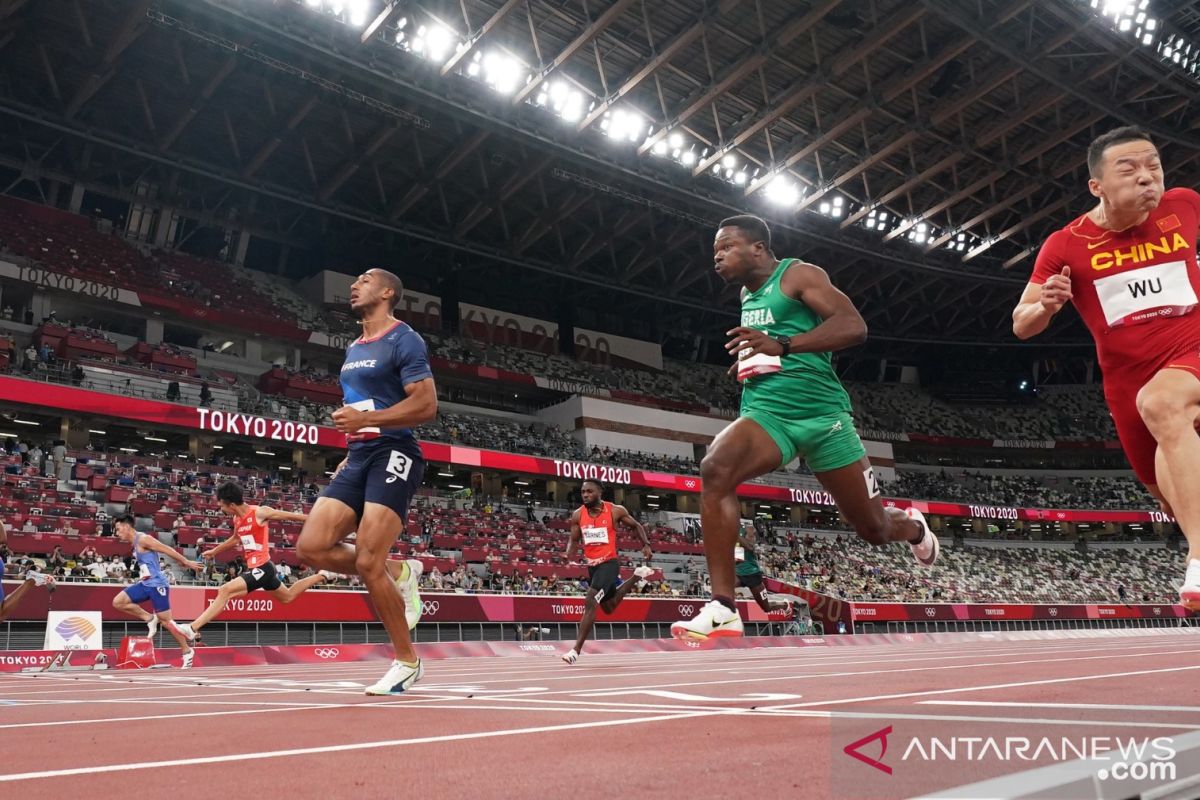 Marcell Jacobs rebut emas  nomor lari 100m putra Olimpiade Tokyo