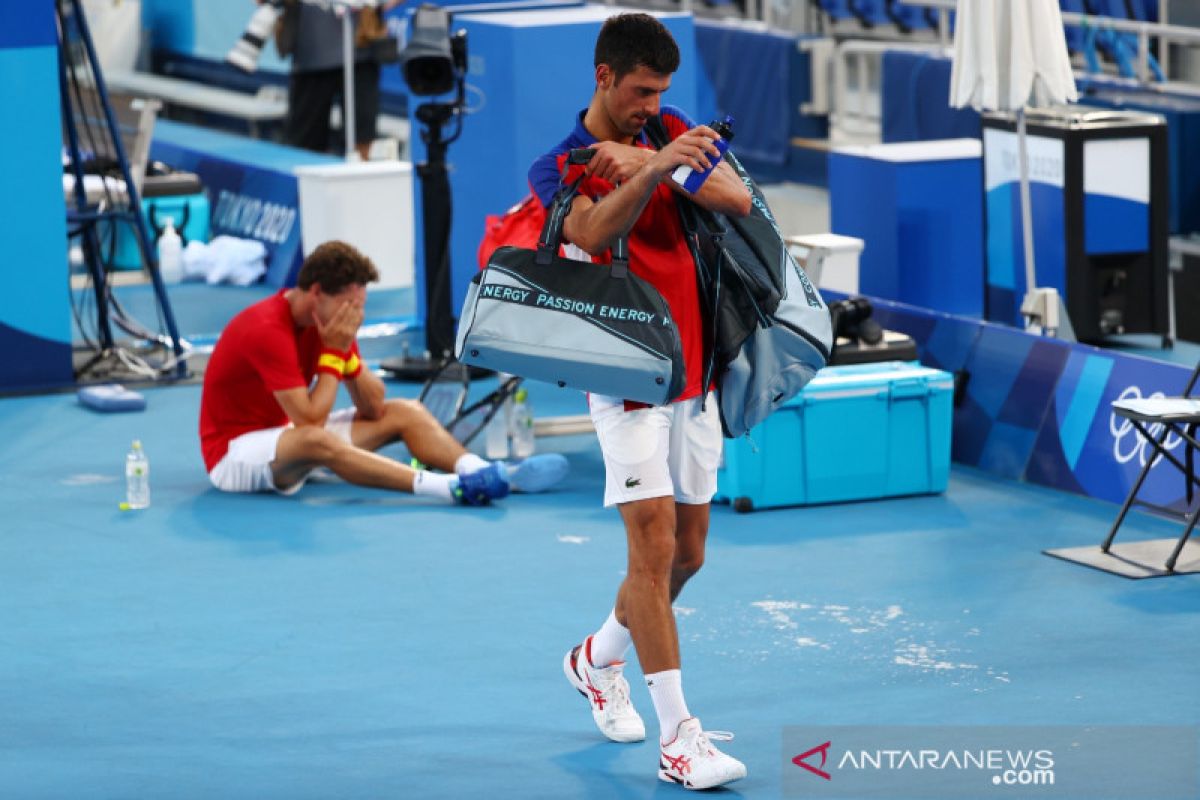 Pulihkan diri, Novak Djokovic mengundurkan diri dari Western & Southern Open