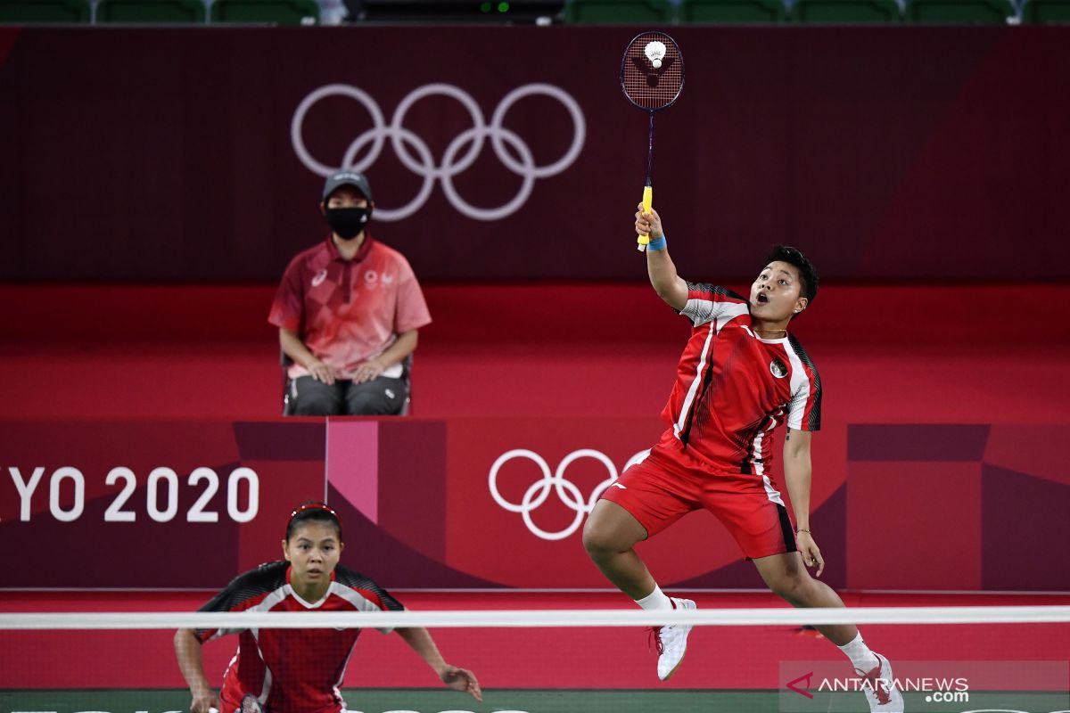 Ganda putri Greysia/Apriyani tembus ke final Olimpiade Tokyo