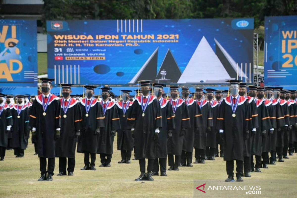 IPDN wisuda 1.734 praja secara virtual agar disaksikan orang tua