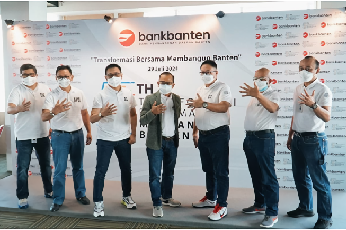 Gempita HUT Kelima Bank Banten, Gelorakan Transformasi dan Digitalisasi Perusahaan