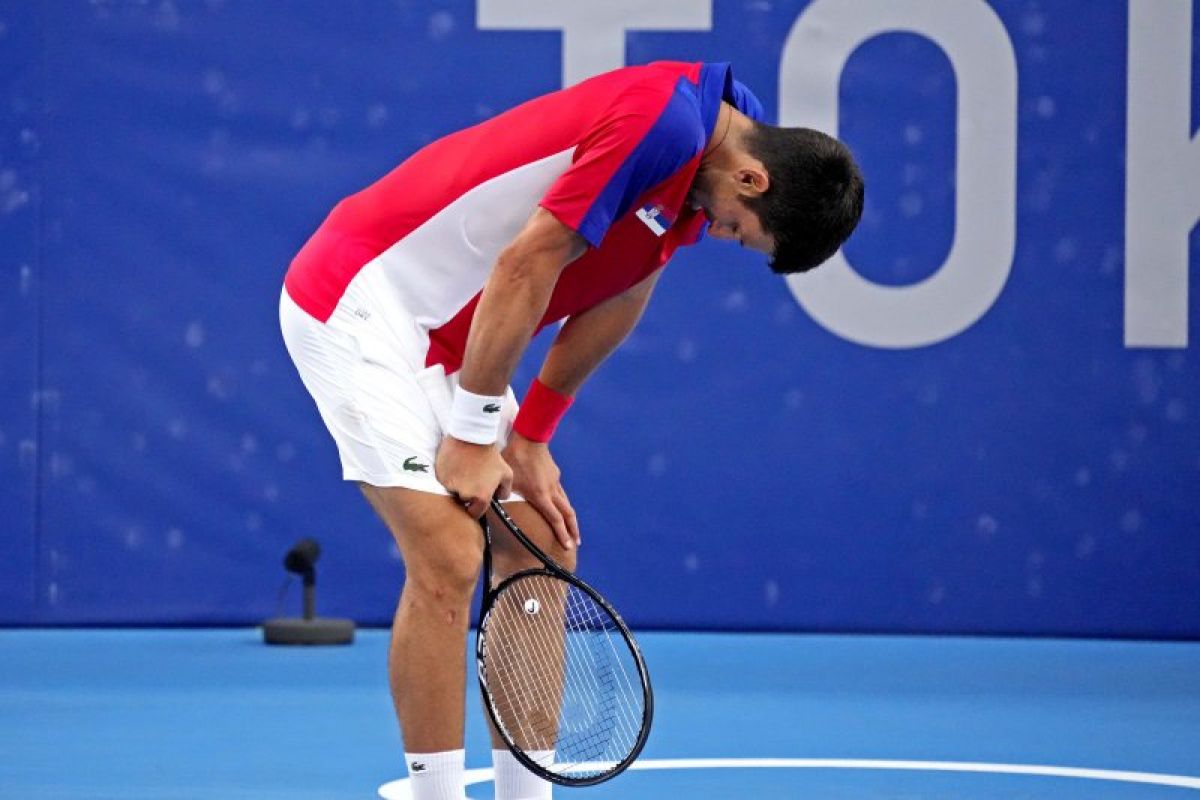 Novak Djokovic kalah dari Carreno Busta dalam perebutan perunggu Olimpiade