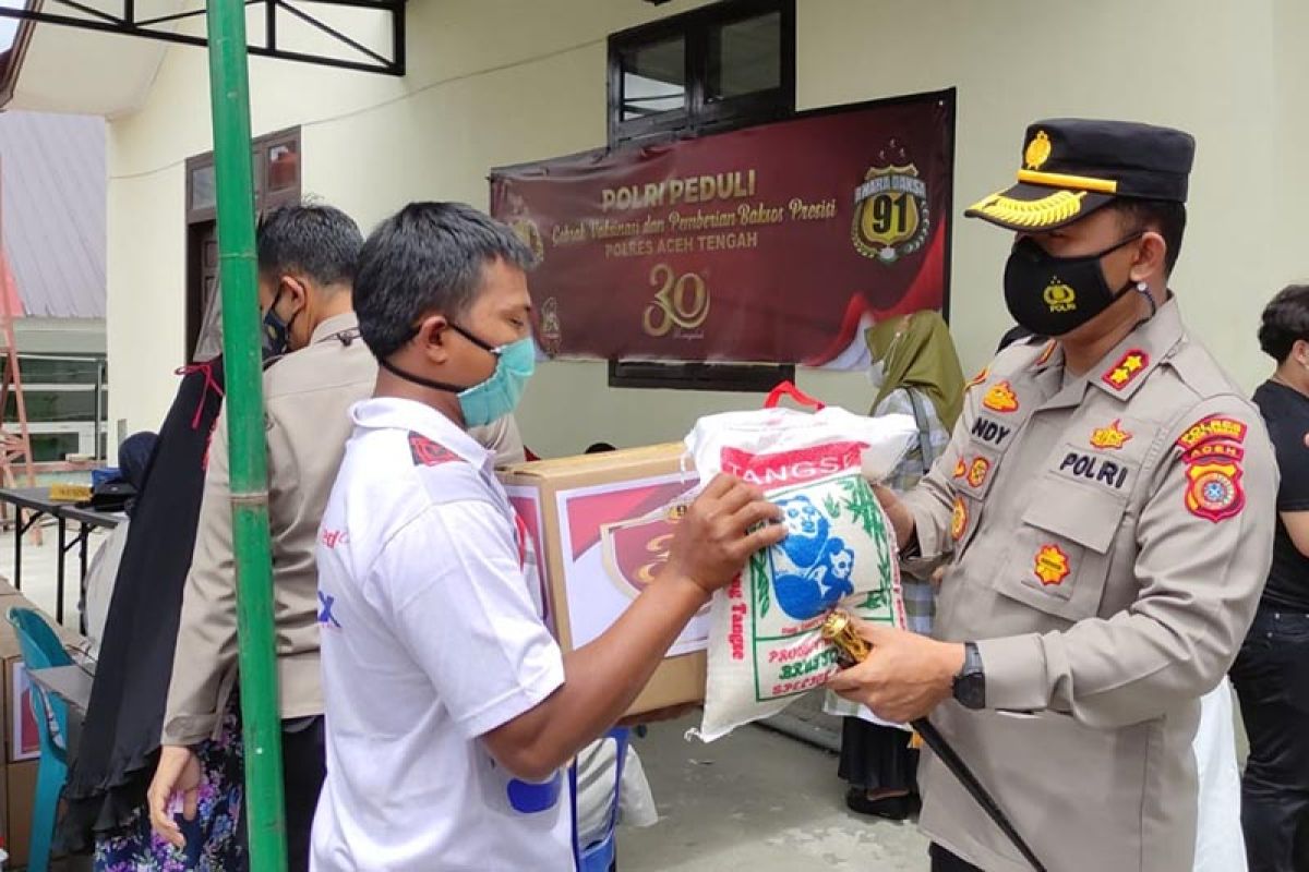 30 tahun Akpol 91, jajaran Polda Aceh gelar bakti sosial