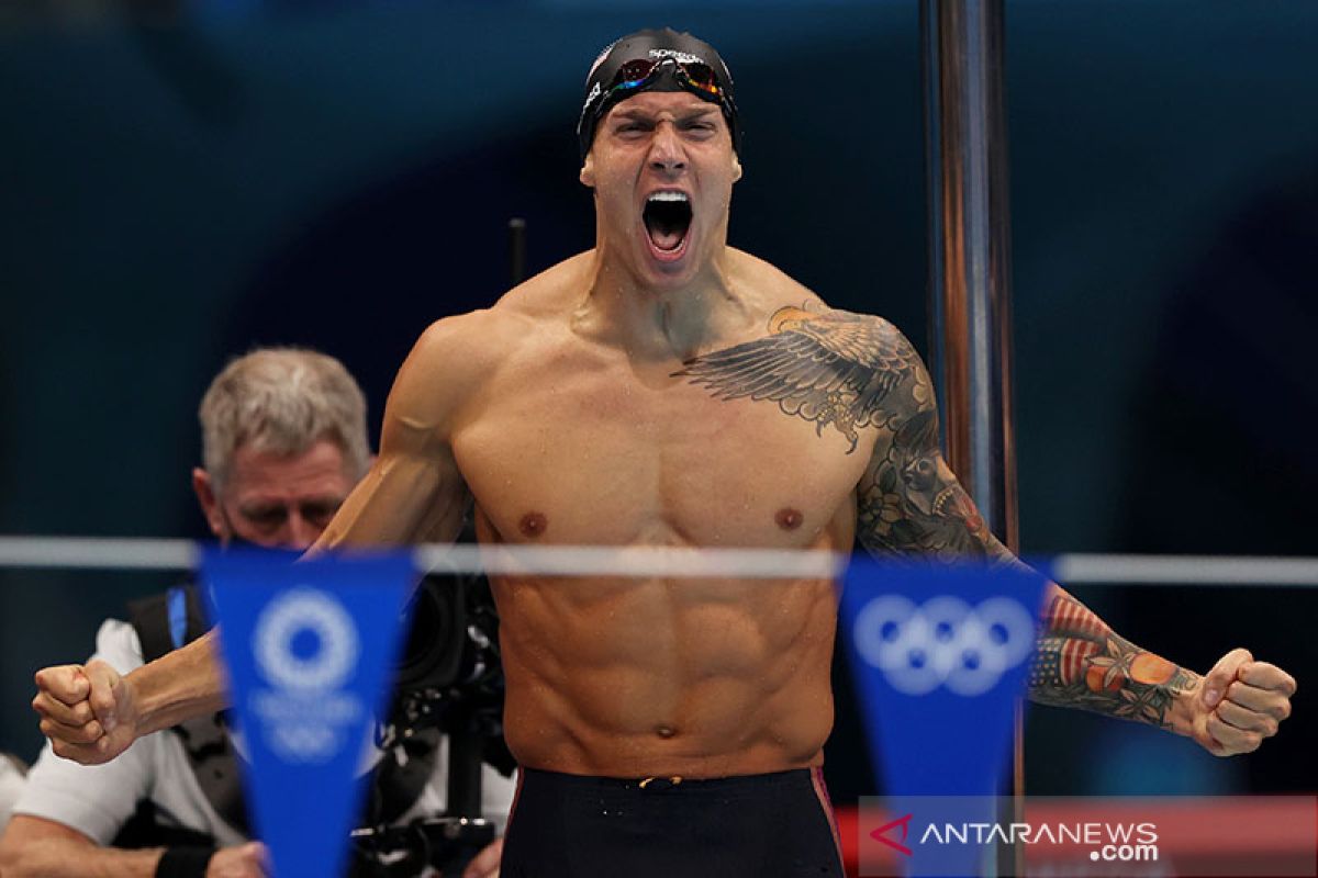 Kontes emas Olimpiade hari ini, lari 100m sampai ambisi Caeleb Dressel