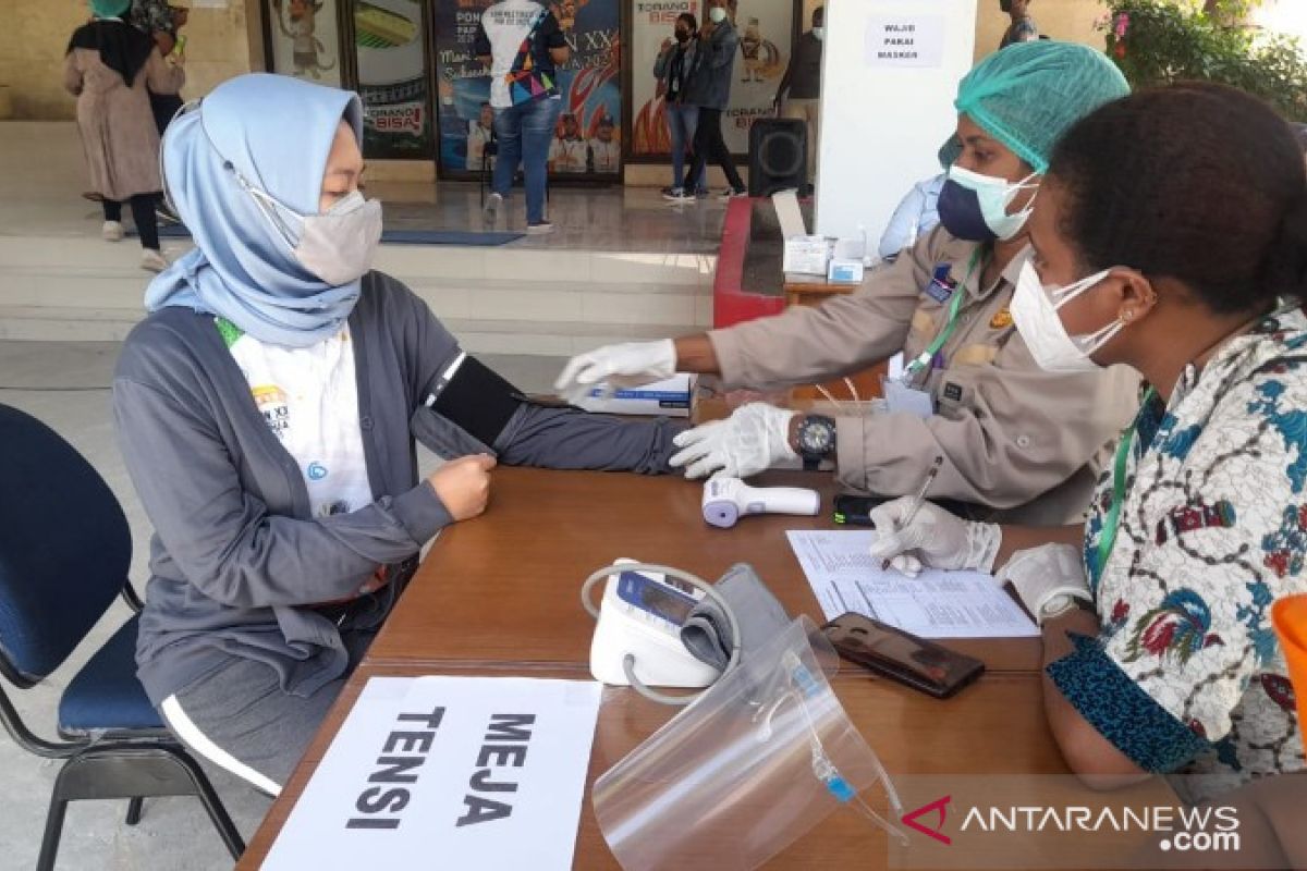 KONI Papua sebut vaksinasi atlet tahap pertama telah selesai