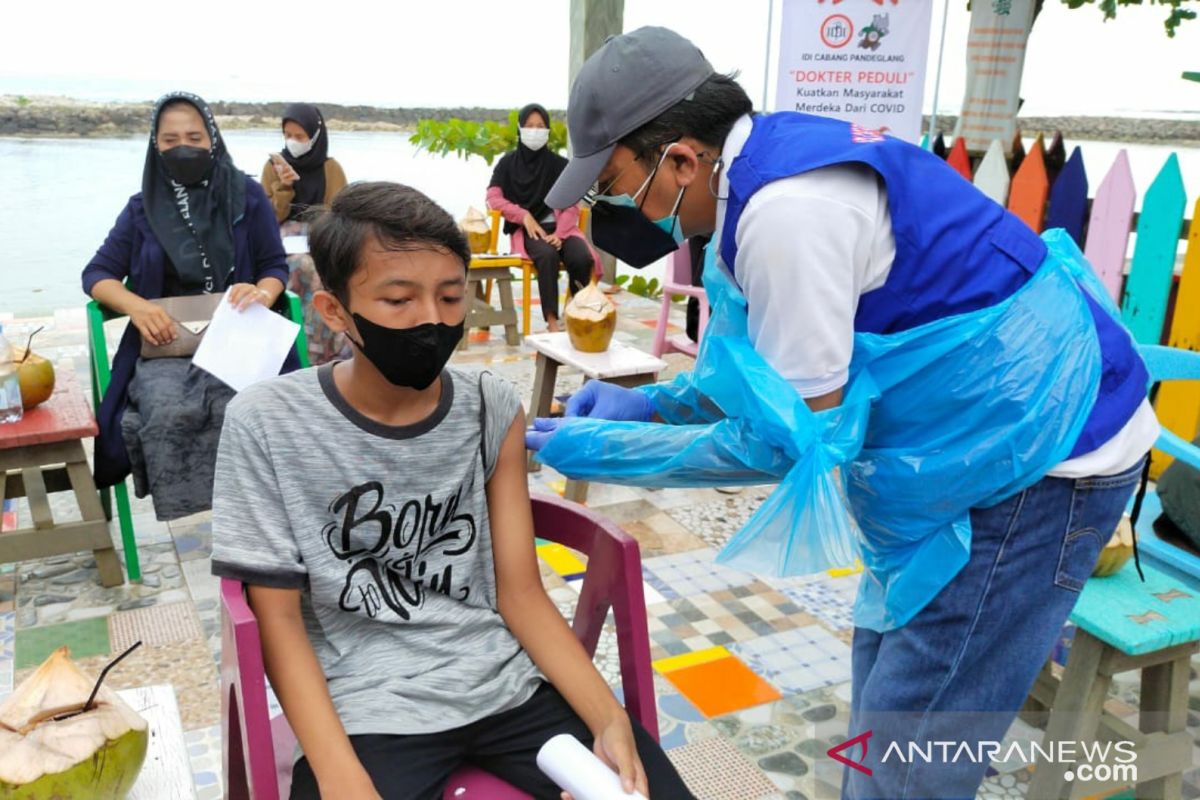 SMSI Pandeglang apresiasi vaksinasi di Coconut Island Labuan