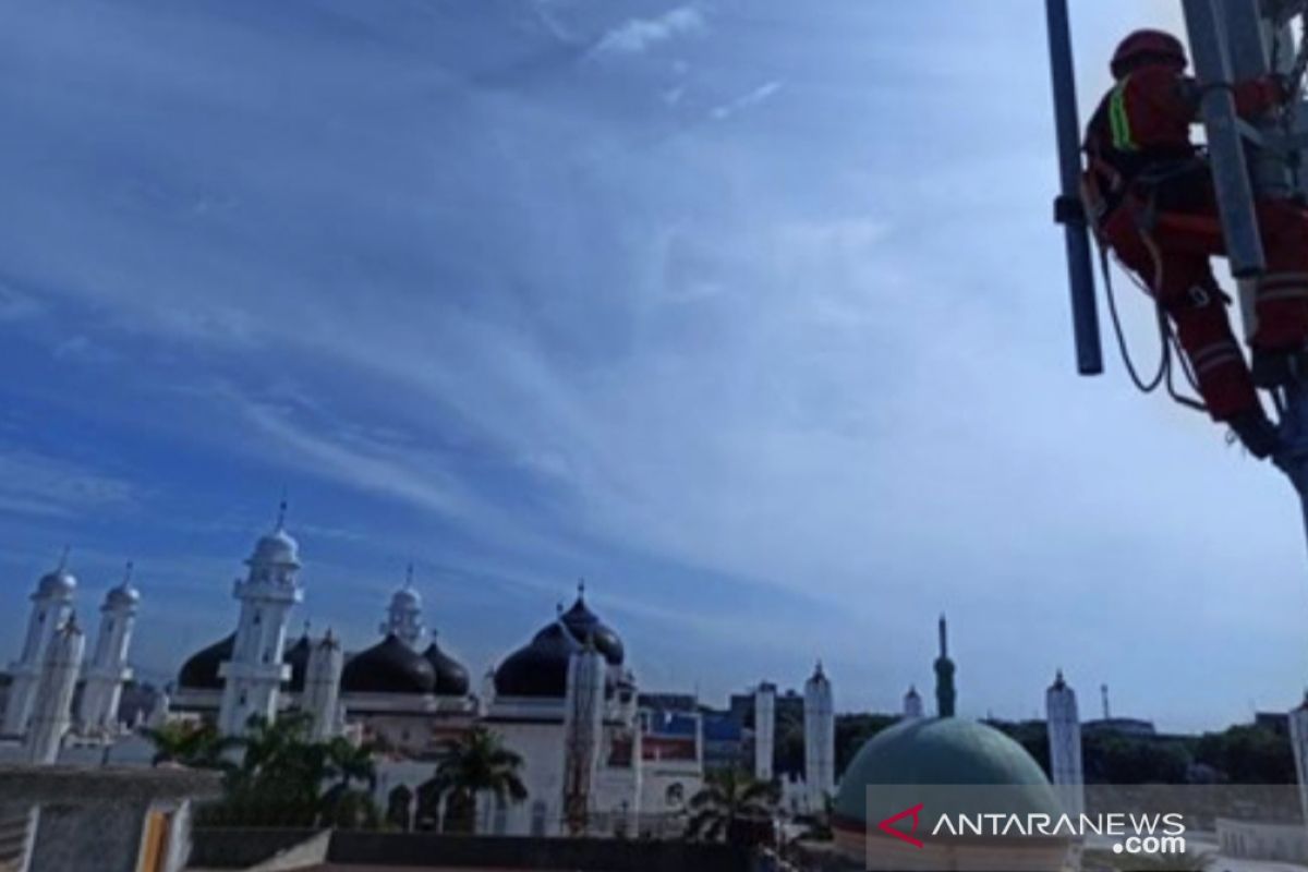 Jaringan XL Axiata jangkau 5.102 desa di Aceh