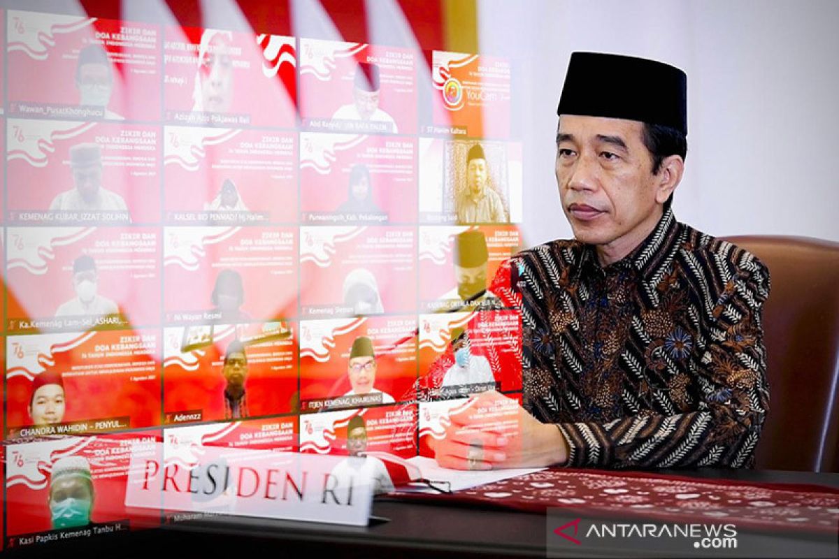 Presiden Jokowi: kemenangan Greysia/Apriyani jadi kado ulang tahun kemerdekaan RI