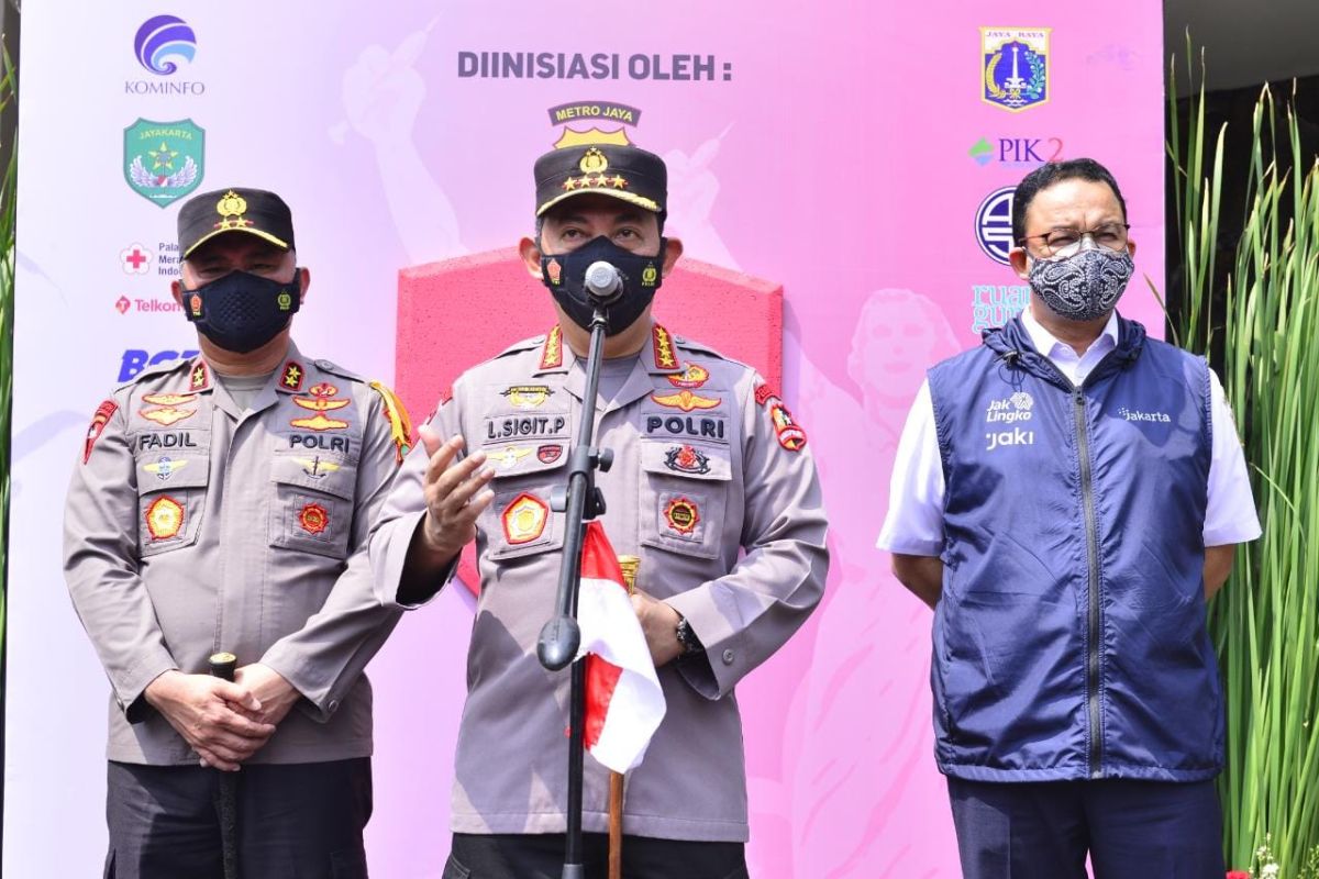 Jakarta masuk zona aman jika kasus positif di bawah 5 persen