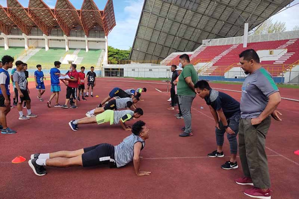 Pemain futsal Kota Banda Aceh jalani tes fisik