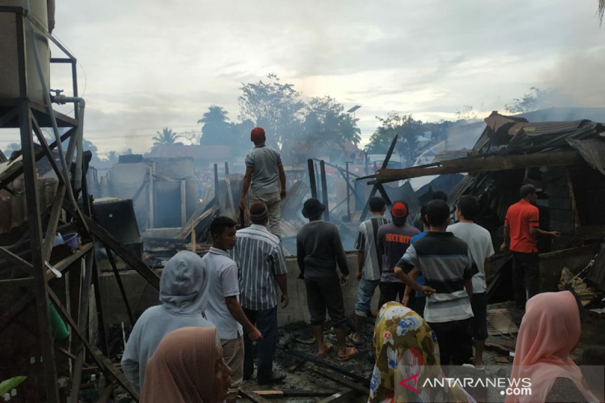 Kerugian akibat kebakaran di Subulussalam ditaksir capai Rp2 miliar