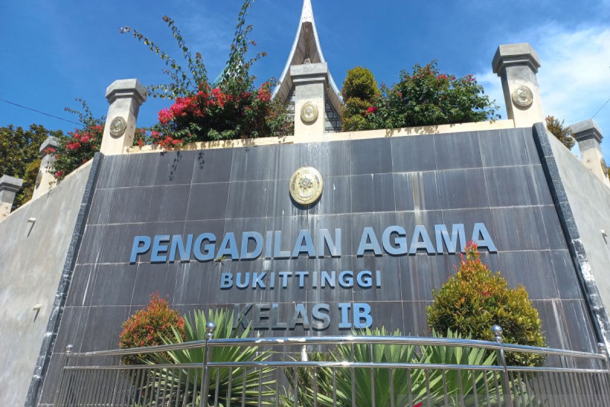 Pengadilan Agama Bukittinggi mencatat 471 kasus perceraian pada 2021