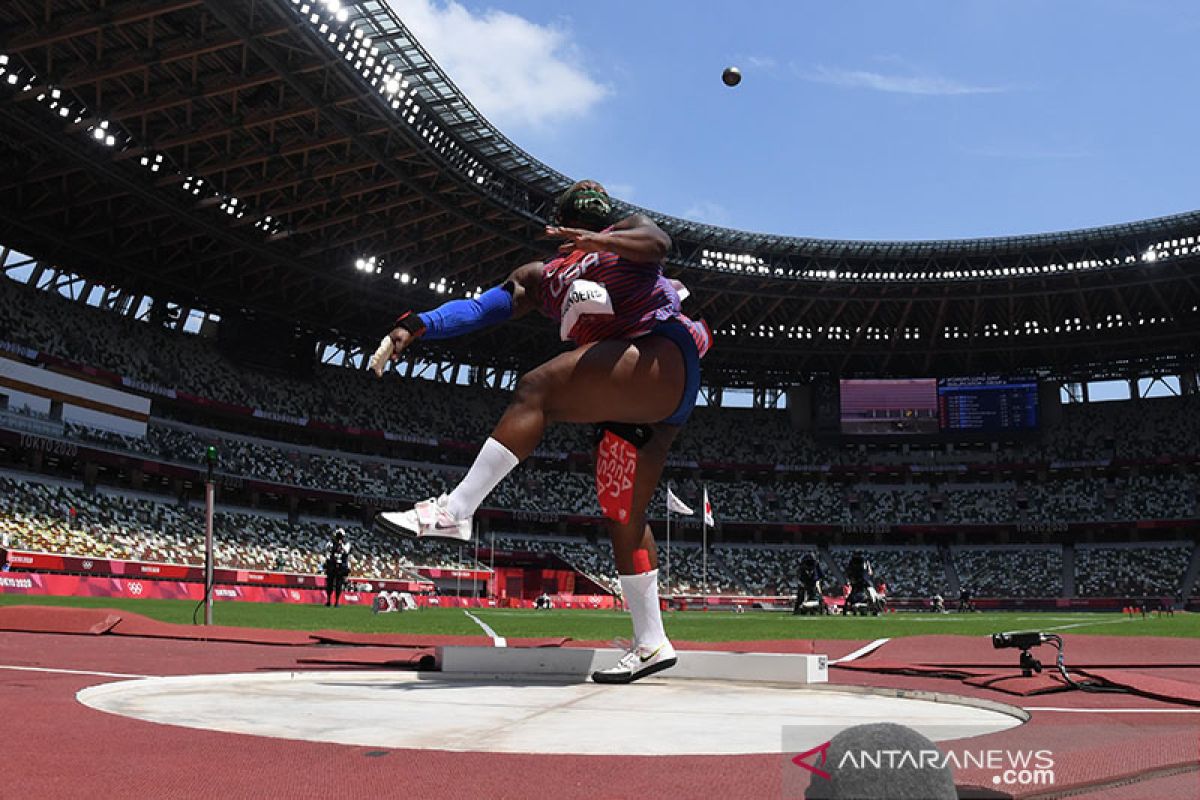 IOC selidiki gerakan yang digunakan atlet AS Saunders di podium