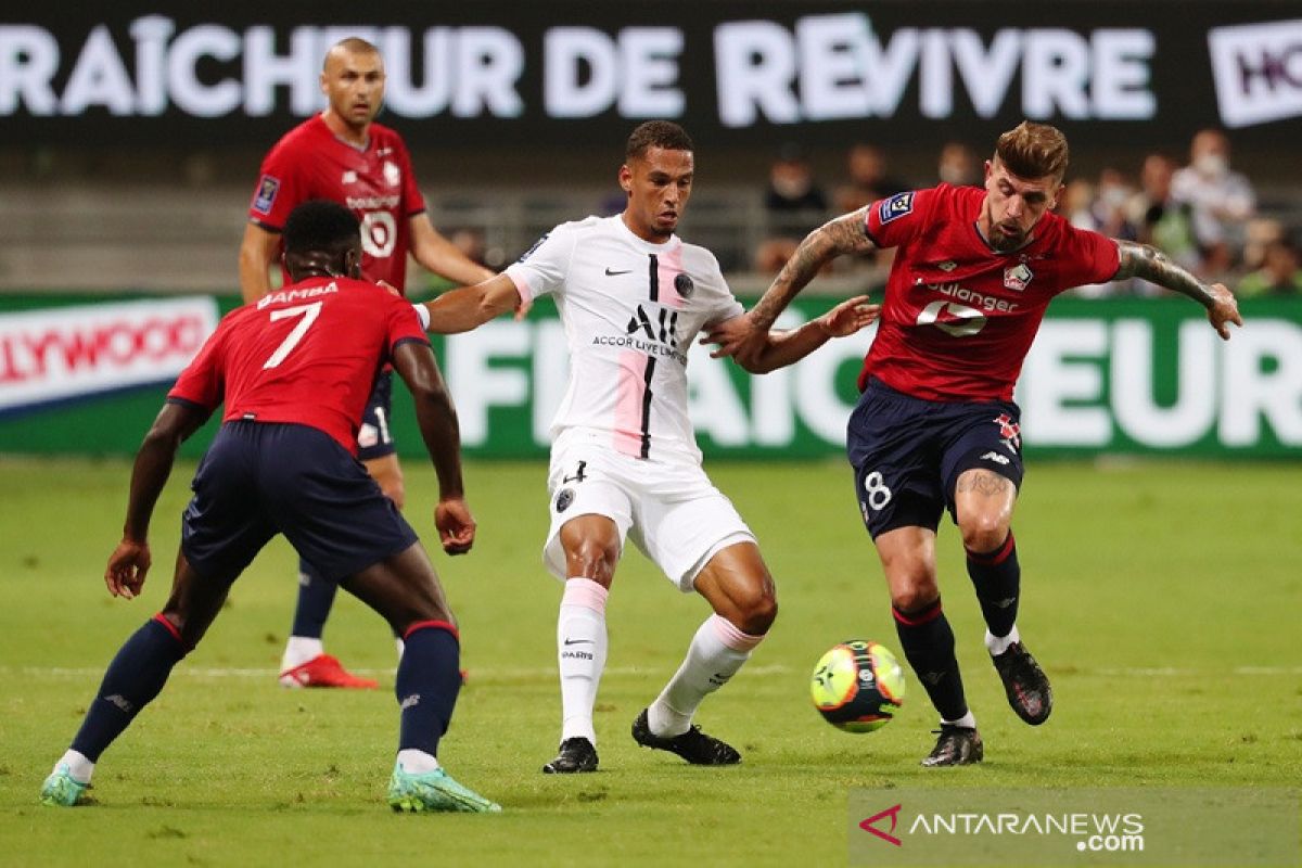 Lille runtuhkan dominasi PSG  di Trophee des Champions