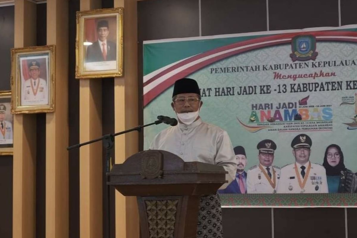 Bupati Kabupaten Anambas positif COVID-19