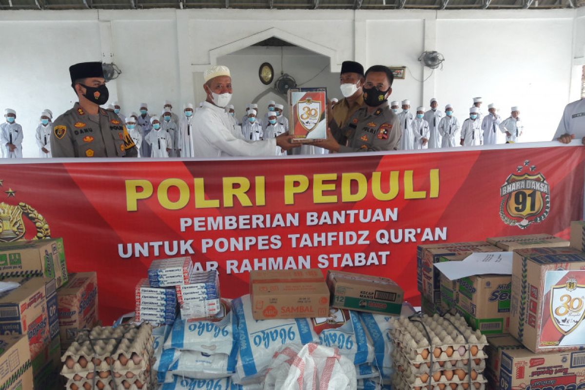 30 Tahun Alumni Akpol 91 Bhara Daksa bantu pesantren Tanfiz Quran Stabat