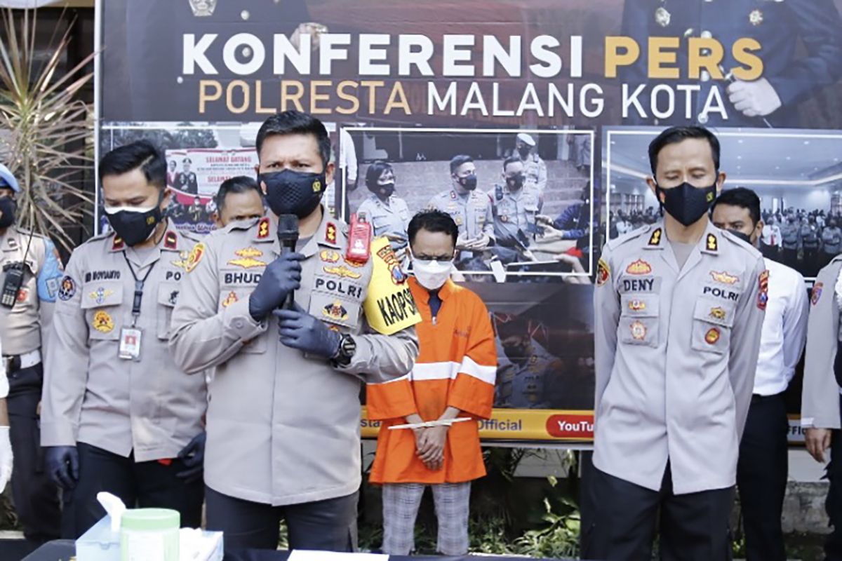 Polisi tangkap tersangka penipuan Rp1,25 miliar di Malang
