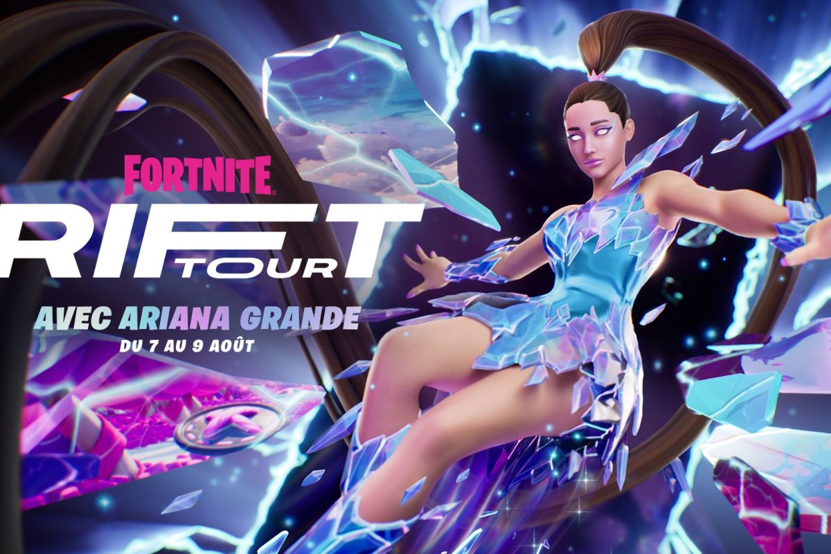 Ariana Grande akan tampil di seri konser "Rift Tour" Fortnite