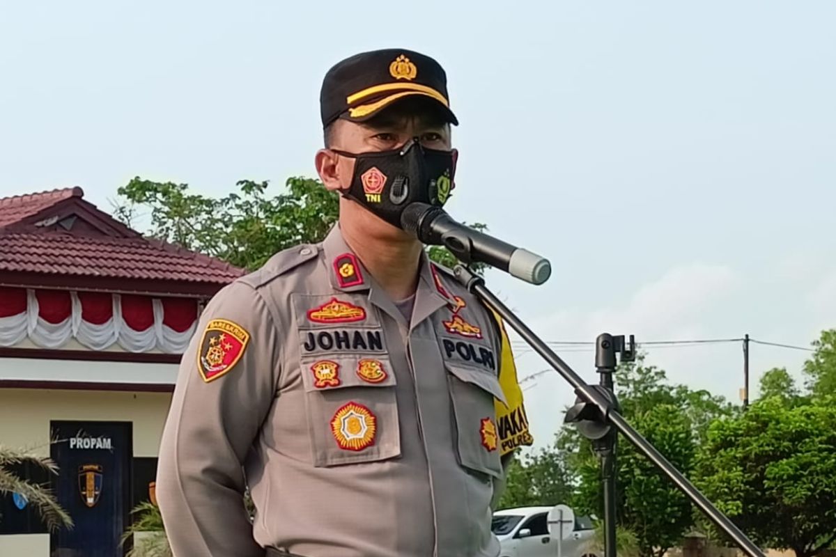 Polres Bangka Barat diminta jadi contoh penerapan protokol kesehatan