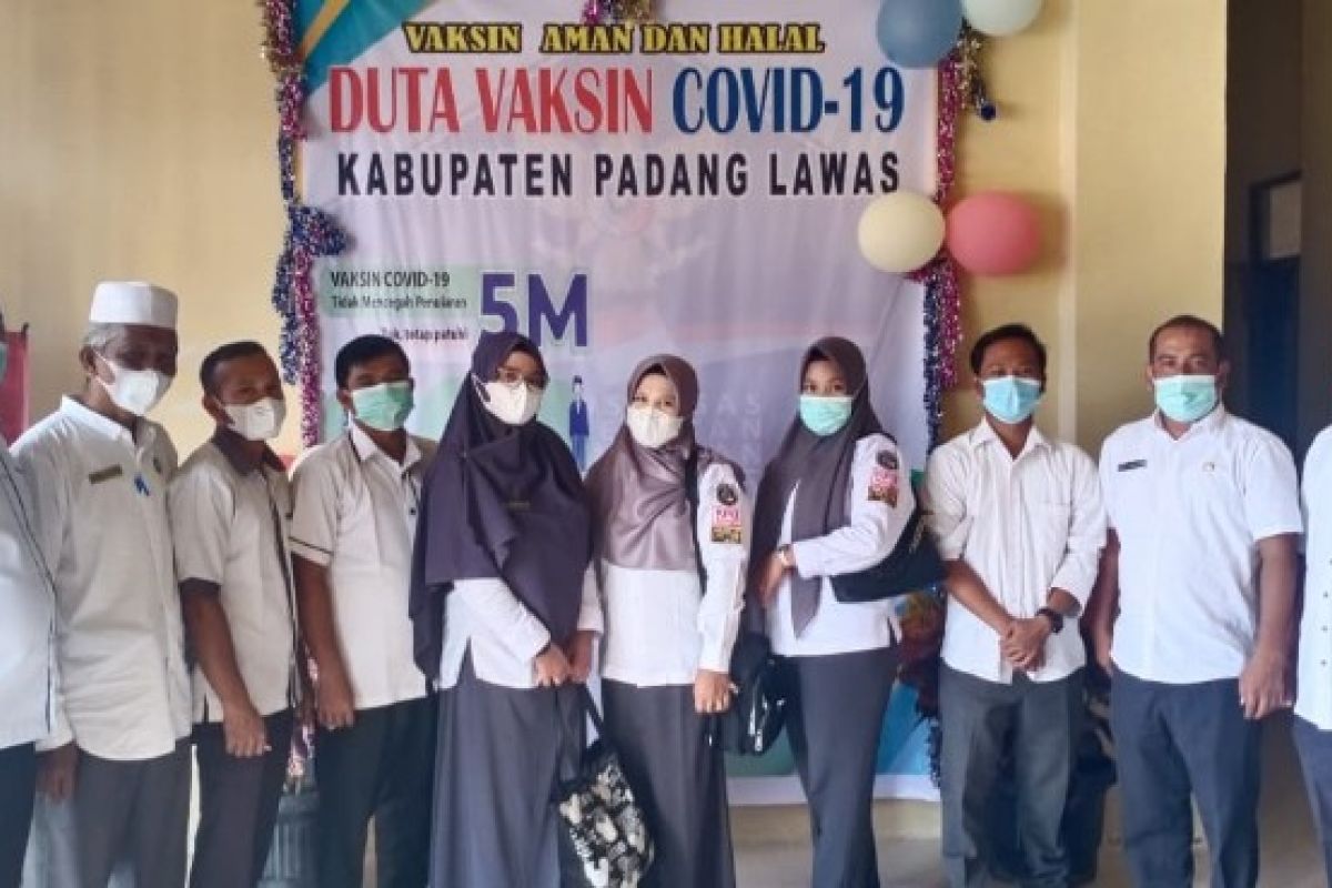 Komisioner dan Pegawai KPUD Palas nyatakan sikap jadi Duta Vaksinasi COVID-19