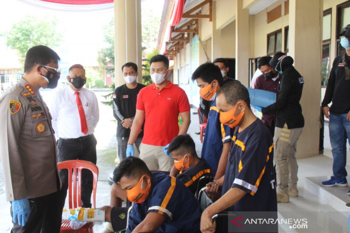 Polresta Jambi menangkap komplotan spesialis pencuri kendaraan