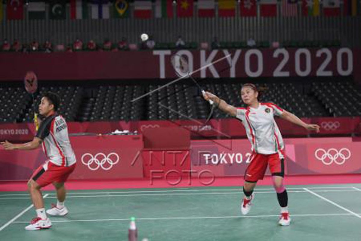 Olimpiade Tokyo - Ganda putri Indonesia Greysia/Apriyani raih medali emas